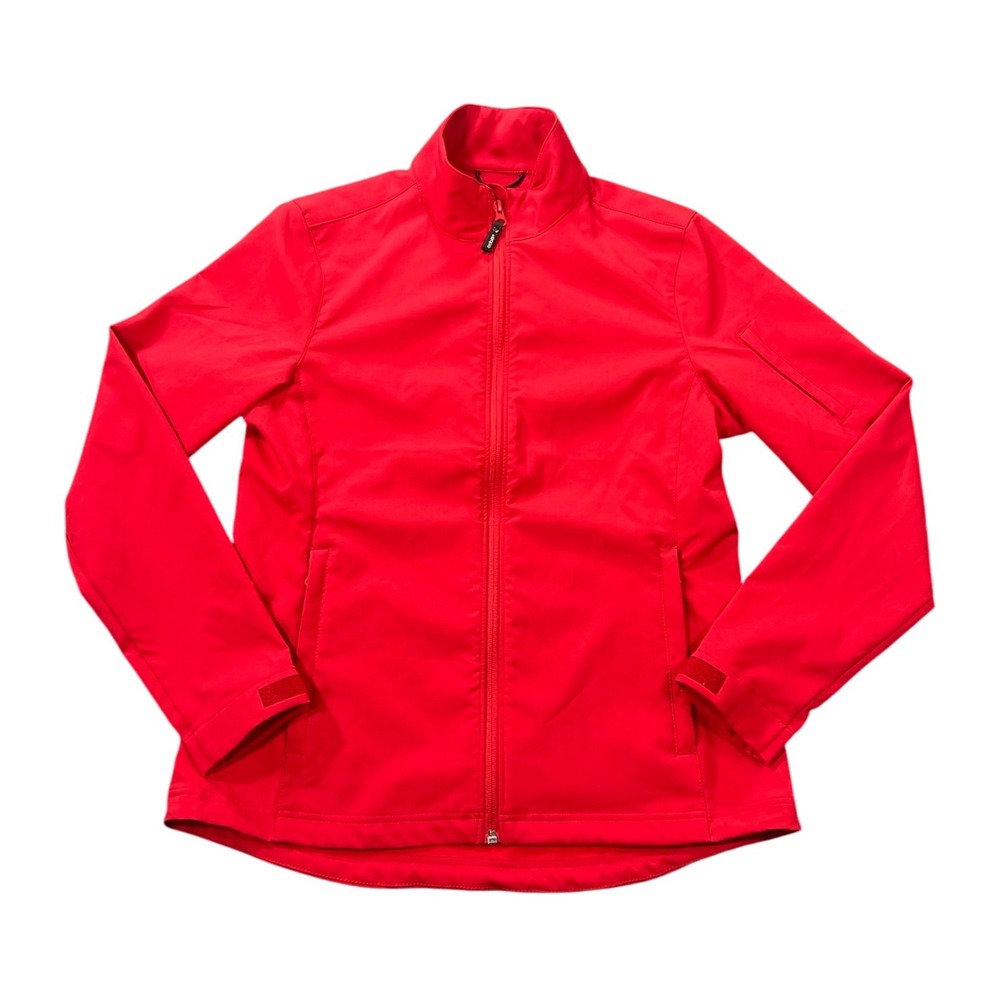 Oobe Men's Medium Red Full Zip‎ Up Jacket Lightweight Activewear Coat